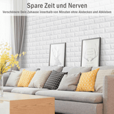 Swariis Edelwand - Selbstklebende 3D-Tapete spart Zeit & Nerven beim Tapezieren