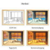 Swariis LumiWall -  Einzigartiges Lichtbild für eine beruhigende Atmosphäre