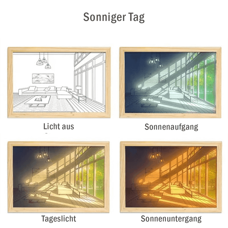 Swariis LumiWall -  Einzigartiges Lichtbild für eine beruhigende Atmosphäre