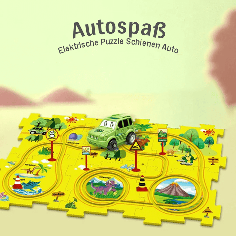 Swariis Autospaß - Das kreative Auto Puzzle Lernset für Kinder