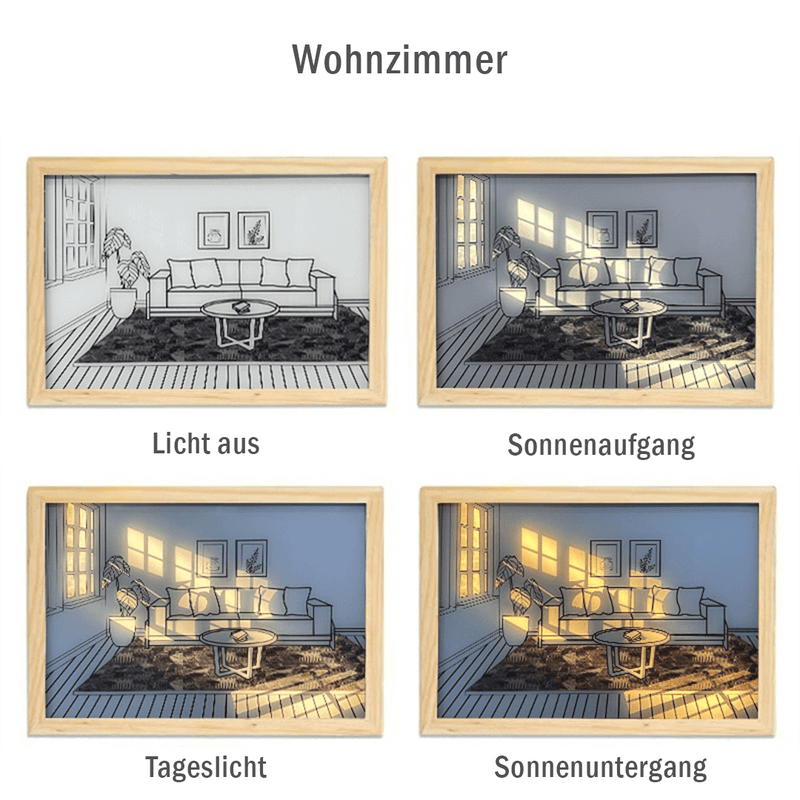 Swariis LumiWall -  Einzigartiges Lichtbild für eine beruhigende Atmosphäre