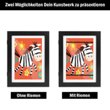 Swariis Picasso - Hochwertiger Aufbewahrungsrahmen für die Kunstwerke Deiner Kinder